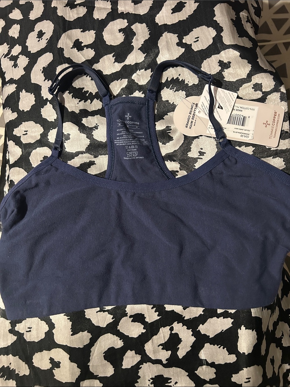 Tommie copper women’s core cotton bralette